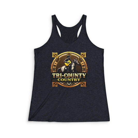 Tri-County Country Women's Racerback Tank - Comfortable Country Style