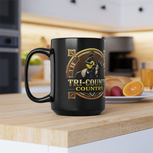 Tri-County Country Black Mug