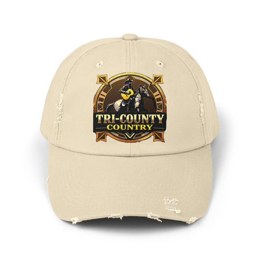 Tri-County Country Distressed Cap - Unisex Baseball Hat