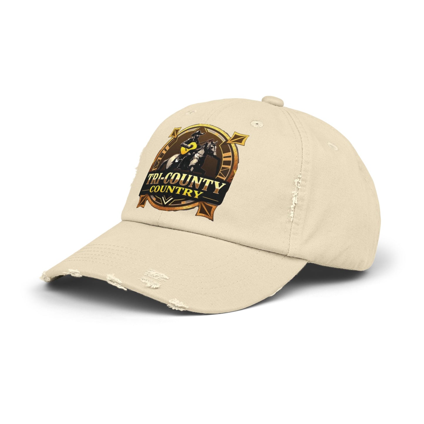 Tri-County Country Distressed Cap - Unisex Baseball Hat