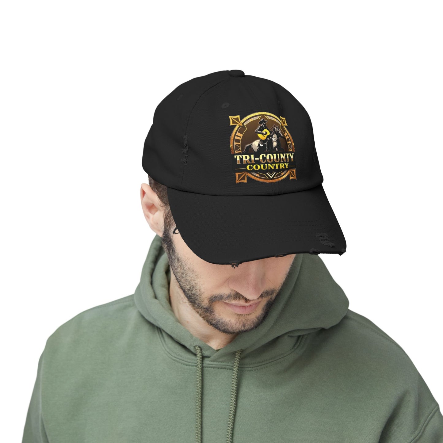 Tri-County Country Distressed Cap - Unisex Baseball Hat