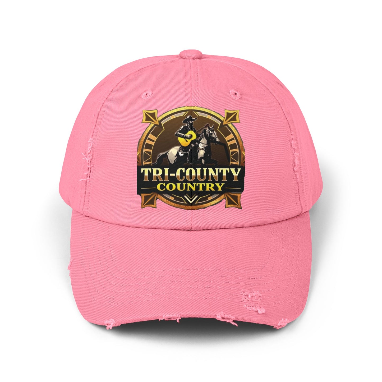 Tri-County Country Distressed Cap - Unisex Baseball Hat