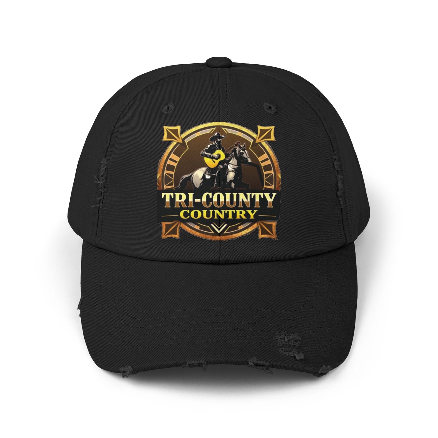 Tri-County Country Distressed Cap - Unisex Baseball Hat