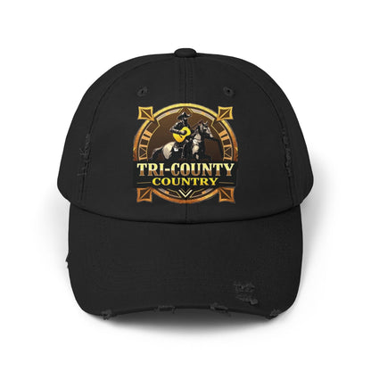 Tri-County Country Distressed Cap - Unisex Baseball Hat