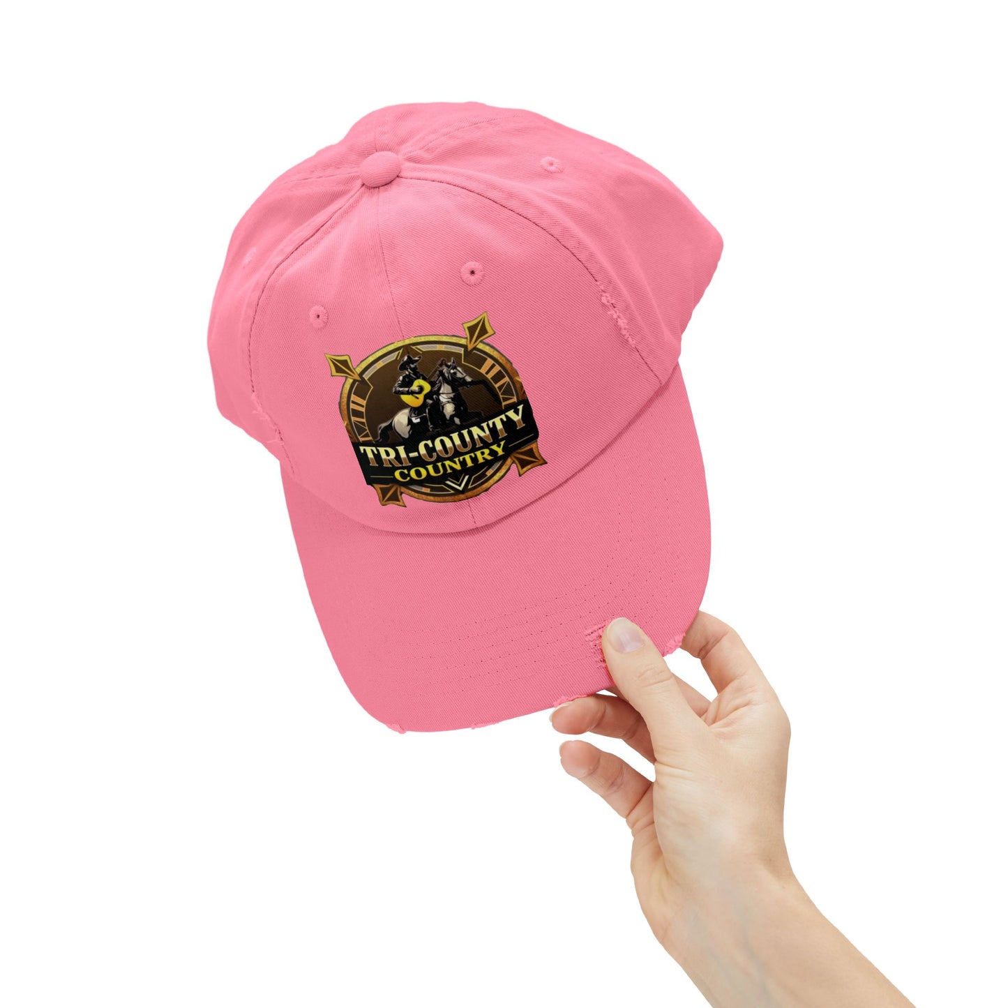 Tri-County Country Distressed Cap - Unisex Baseball Hat